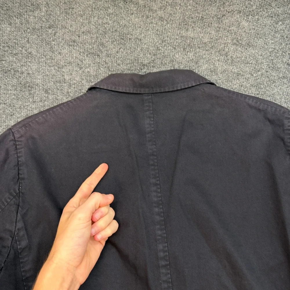 Boglioli Coat Blazer Jacket Cotton Navy Blue size EU 52 Model R3302G - Picture 16 of 16